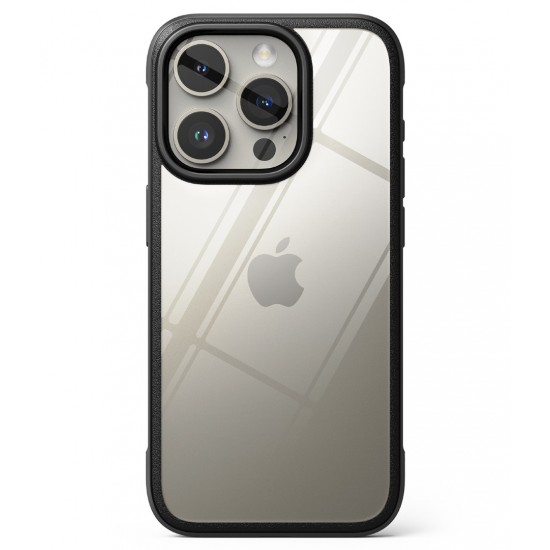 Θήκη Σιλικόνης Ringke Fusion Bold case with frame for iPhone 15 Pro Clear Black (FBD738E55) Θήκη Σιλικόνης Ringke Fusion Bold case with frame for iPhone 15 Pro Clear Black (FBD738E55)