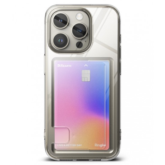 Θήκη Σιλικόνης Ringke Fusion Card TPU case for iPhone 15 Pro Clear (FCD737E52) Θήκη Σιλικόνης Ringke Fusion Card TPU case for iPhone 15 Pro Clear (FCD737E52)