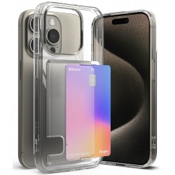 Θήκη Σιλικόνης Ringke Fusion Card TPU case for iPhone 15 Pro Clear (FCD737E52) Θήκη Σιλικόνης Ringke Fusion Card TPU case for iPhone 15 Pro Clear (FCD737E52)