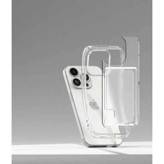 Θήκη Σιλικόνης Ringke Fusion Card TPU case for iPhone 15 Pro Clear (FCD737E52) Θήκη Σιλικόνης Ringke Fusion Card TPU case for iPhone 15 Pro Clear (FCD737E52)
