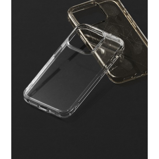 Θήκη Σιλικόνης Ringke Fusion TPU case with frame for iPhone 15 Pro Matte Clear (FM737E52)