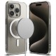 Θήκη Σιλικόνης Ringke Fusion Magnetic hard case with TPU frame for iPhone 15 Pro Mate Clear (FMGM737E52) (MagSafe compatible) Θήκη Σιλικόνης Ringke Fusion Magnetic hard case with TPU frame for iPhone 15 Pro Mate Clear (FMGM737E52) (MagSafe compatible)