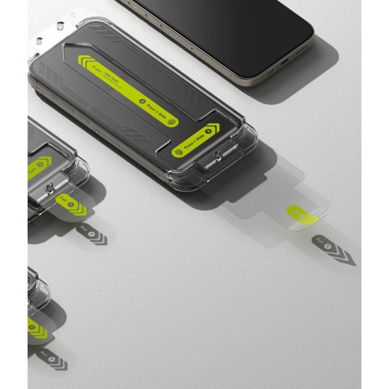 Γυαλί Προστασίας Ringke Easy Slide Tempered Glass Screen Protector for iPhone 15 Pro (2 Τεμάχια) (G4as826) Γυαλί Προστασίας Ringke Easy Slide Tempered Glass Screen Protector for iPhone 15 Pro (2 Τεμάχια) (G4as826)