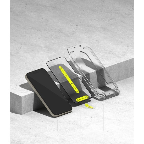 Γυαλί Προστασίας Ringke Easy Slide Tempered Glass Screen Protector for iPhone 15 Pro (2 Τεμάχια) (G4as826) Γυαλί Προστασίας Ringke Easy Slide Tempered Glass Screen Protector for iPhone 15 Pro (2 Τεμάχια) (G4as826)