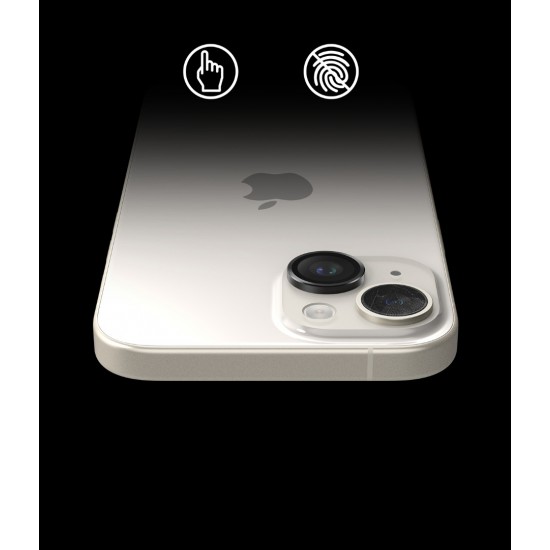 Γυαλί Προστασίας Κάμερας Ringke Camera Lens Frame Glass for iPhone 15 / 15 Plus (CM09875RS) Black Γυαλί Προστασίας Κάμερας Ringke Camera Lens Frame Glass for iPhone 15 / 15 Plus (CM09875RS) Black