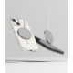 Θήκη Σιλικόνης Ringke Fusion Magnetic hard case with TPU frame for iPhone 15 Mate Clear (FMGM727E52) (MagSafe compatible)