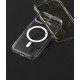 Θήκη Σιλικόνης Ringke Fusion Magnetic hard case with TPU frame for iPhone 15 Mate Clear (FMGM727E52) (MagSafe compatible)