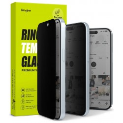 Γυαλί Προστασίας Ringke Privacy Tempered Glass Screen Protector Full Coveraged For iPhone 15 / 16 jig Package (G4as117)