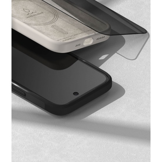 Γυαλί Προστασίας Ringke Privacy Tempered Glass Screen Protector Full Coveraged For iPhone 15 / 16 jig Package (G4as117)
