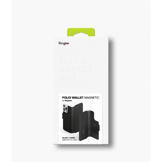 Αποσπώμενο κάλυμμα πορτοφολιού Ringke Folio Wallet Magnetic case for iPhone 16 Pro Max / 16 Plus (FWM93402R55) Αποσπώμενο κάλυμμα πορτοφολιού Ringke Folio Wallet Magnetic case for iPhone 16 Pro Max / 16 Plus (FWM93402R55)