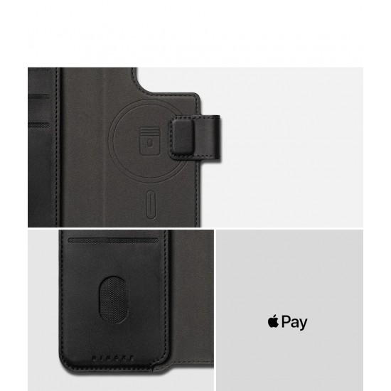 Αποσπώμενο κάλυμμα πορτοφολιού Ringke Folio Wallet Magnetic case for iPhone 16 Pro Max / 16 Plus (FWM93402R55) Αποσπώμενο κάλυμμα πορτοφολιού Ringke Folio Wallet Magnetic case for iPhone 16 Pro Max / 16 Plus (FWM93402R55)