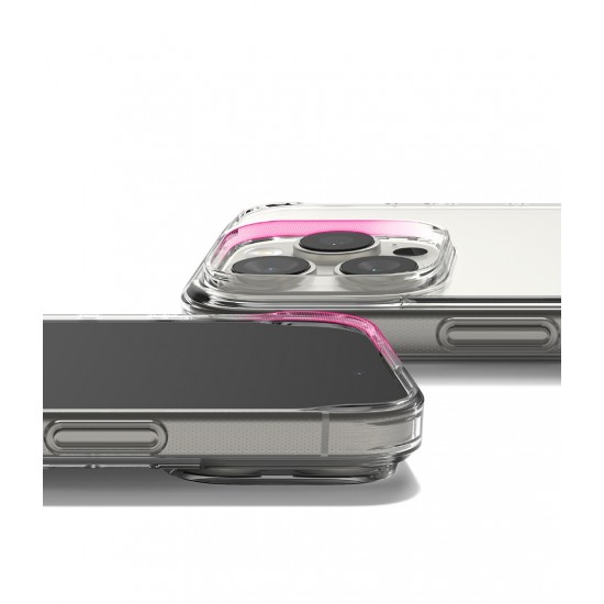 Θήκη Σιλικόνης Ringke Fusion polycarbonate case with TPU frame for iPhone 16 Pro Μax Clear (F900E52)