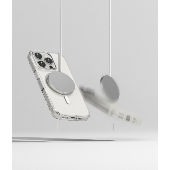 Θήκη Σιλικόνης Ringke Fusion Magnetic polycarbonate case with TPU frame for iPhone 16 Pro Max Clear (FMG894E52) Θήκη Σιλικόνης Ringke Fusion Magnetic polycarbonate case with TPU frame for iPhone 16 Pro Max Clear (FMG894E52)