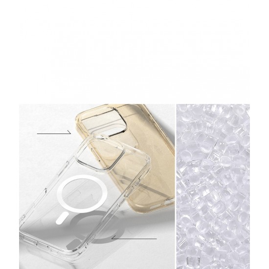 Θήκη Σιλικόνης Ringke Fusion Magnetic polycarbonate case with TPU frame for iPhone 16 Pro Max Clear (FMG894E52) Θήκη Σιλικόνης Ringke Fusion Magnetic polycarbonate case with TPU frame for iPhone 16 Pro Max Clear (FMG894E52)