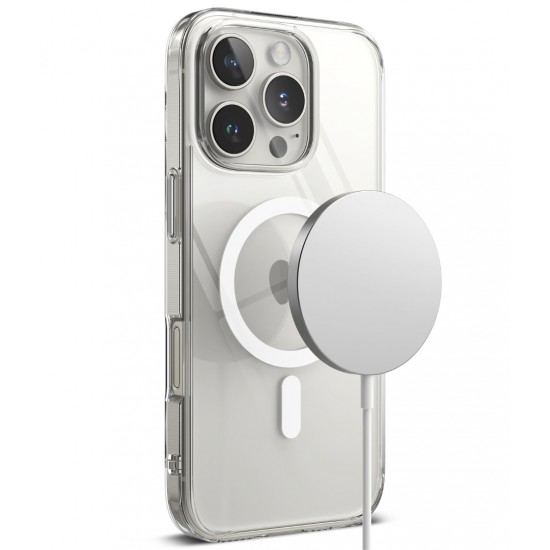 Θήκη Σιλικόνης Ringke Fusion Magnetic polycarbonate case with TPU frame for iPhone 16 Pro Max Clear (FMG894E52) Θήκη Σιλικόνης Ringke Fusion Magnetic polycarbonate case with TPU frame for iPhone 16 Pro Max Clear (FMG894E52)