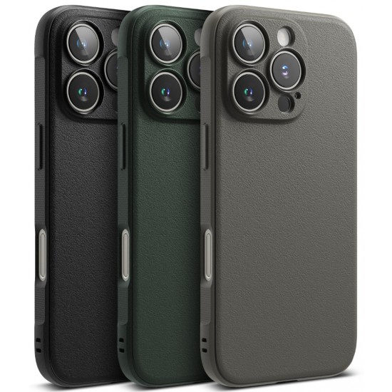 Θήκη Σιλικόνης Ringke Onyx Durable TPU Case Cover for iPhone 16 Pro Max Gray (N909E64)