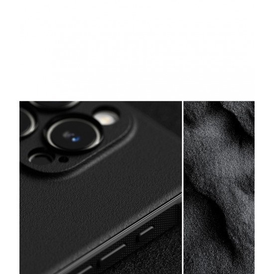 Θήκη Σιλικόνης Ringke Onyx Durable TPU Case Cover for iPhone 16 Pro Max black (N909E55)