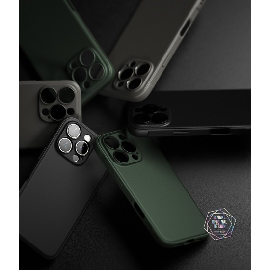 Θήκη Σιλικόνης Ringke Onyx Durable TPU Case Cover for iPhone 16 Pro Max Gray (N909E64)