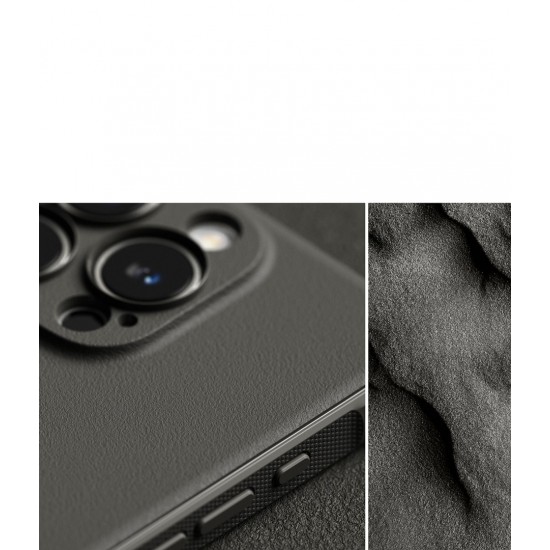 Θήκη Σιλικόνης Ringke Onyx Durable TPU Case Cover for iPhone 16 Pro Max Gray (N909E64)