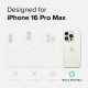 Θήκη Σιλικόνης Ringke Onyx Durable TPU Case Cover for iPhone 16 Pro Max Gray (N909E64)