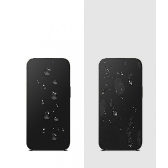 Γυαλί Προστασίας Ringke Easy Slide Privacy Tempered Glass Screen Protector for iPhone 16 Pro (2 Τεμάχια) (G4as928)