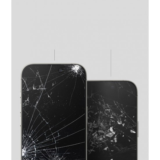 Γυαλί Προστασίας Ringke Easy Slide Privacy Tempered Glass Screen Protector for iPhone 16 Pro (2 Τεμάχια) (G4as928)