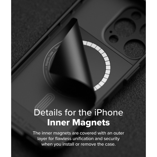 Θήκη Σιλικόνης Ringke Rugged Gear Magnetic protection Case for iPhone 16 Pro Max black (RGM950E55) Θήκη Σιλικόνης Ringke Rugged Gear Magnetic protection Case for iPhone 16 Pro Max black (RGM950E55)