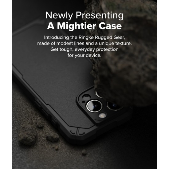 Θήκη Σιλικόνης Ringke Rugged Gear Magnetic protection Case for iPhone 16 Pro Max black (RGM950E55) Θήκη Σιλικόνης Ringke Rugged Gear Magnetic protection Case for iPhone 16 Pro Max black (RGM950E55)
