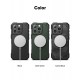 Θήκη Σιλικόνης Ringke Rugged Gear Magnetic protection Case for iPhone 16 Pro Max Camo Black (RGM950E245)