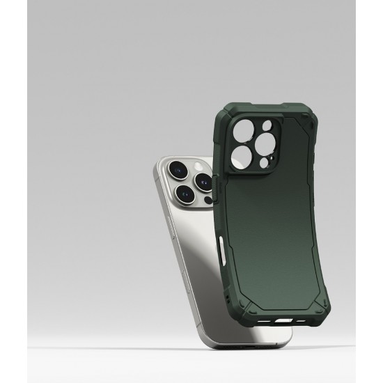 Θήκη Σιλικόνης Ringke Rugged Gear Magnetic protection Case for iPhone 16 Pro Dark Green (RGM949E75) Θήκη Σιλικόνης Ringke Rugged Gear Magnetic protection Case for iPhone 16 Pro Dark Green (RGM949E75)