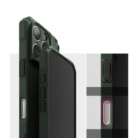 Θήκη Σιλικόνης Ringke Rugged Gear Magnetic protection Case for iPhone 16 Pro Dark Green (RGM949E75) Θήκη Σιλικόνης Ringke Rugged Gear Magnetic protection Case for iPhone 16 Pro Dark Green (RGM949E75)