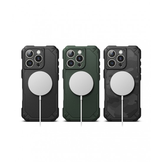 Θήκη Σιλικόνης Ringke Rugged Gear Magnetic protection Case for iPhone 16 Pro Dark Green (RGM949E75) Θήκη Σιλικόνης Ringke Rugged Gear Magnetic protection Case for iPhone 16 Pro Dark Green (RGM949E75)