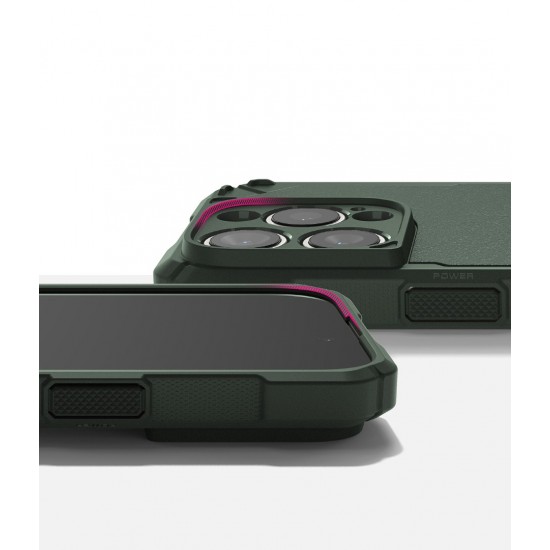 Θήκη Σιλικόνης Ringke Rugged Gear Magnetic protection Case for iPhone 16 Pro Dark Green (RGM949E75) Θήκη Σιλικόνης Ringke Rugged Gear Magnetic protection Case for iPhone 16 Pro Dark Green (RGM949E75)