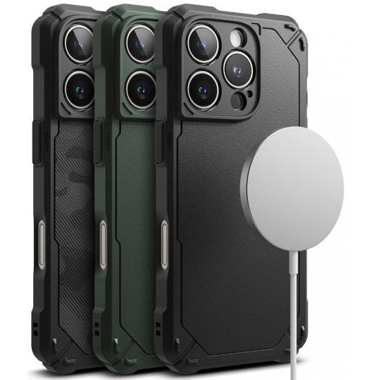 Θήκη Σιλικόνης Ringke Rugged Gear Magnetic protection Case for iPhone 16 Pro Max black (RGM950E55) Θήκη Σιλικόνης Ringke Rugged Gear Magnetic protection Case for iPhone 16 Pro Max black (RGM950E55)