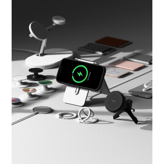 Θήκη Σιλικόνης Ringke Silicone Magnetic For iPhone 16 Pro Max  Black (SIMG921SE55)