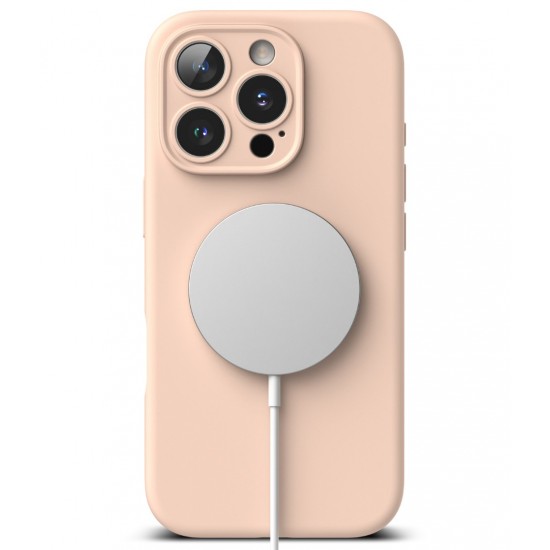 Θήκη Σιλικόνης Ringke Silicone Magnetic For iPhone 16 Pro Max Pink Sand (SIMG921SE67) Θήκη Σιλικόνης Ringke Silicone Magnetic For iPhone 16 Pro Max Pink Sand (SIMG921SE67)