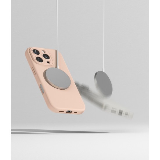 Θήκη Σιλικόνης Ringke Silicone Magnetic For iPhone 16 Pro Max Pink Sand (SIMG921SE67) Θήκη Σιλικόνης Ringke Silicone Magnetic For iPhone 16 Pro Max Pink Sand (SIMG921SE67)