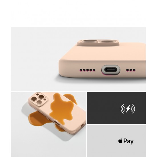 Θήκη Σιλικόνης Ringke Silicone Magnetic For iPhone 16 Pro Max Pink Sand (SIMG921SE67) Θήκη Σιλικόνης Ringke Silicone Magnetic For iPhone 16 Pro Max Pink Sand (SIMG921SE67)