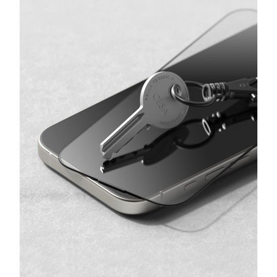 Γυαλί Προστασίας Ringke Easy Slide Tempered Glass Screen Protector for iPhone 16 Pro (2 Τεμάχια) (G4as924)