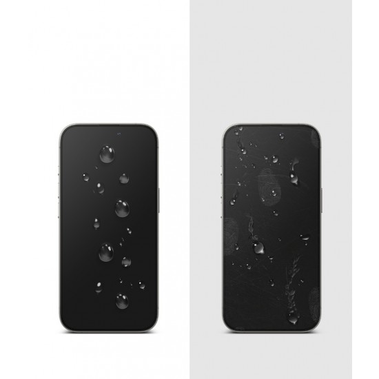 Γυαλί Προστασίας Ringke Easy Slide Tempered Glass Screen Protector for iPhone 16 Pro (2 Τεμάχια) (G4as924)