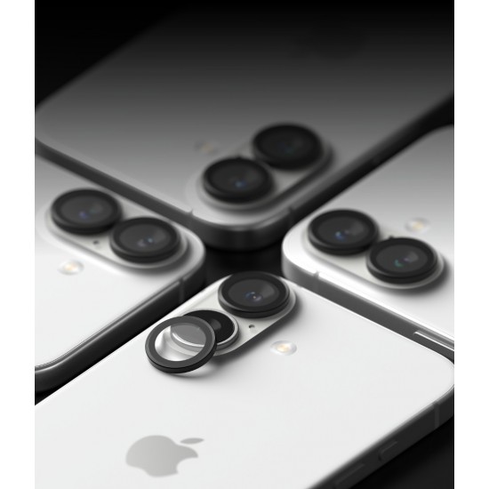 Γυαλί Προστασίας Κάμερας Ringke Camera Lens Frame Glass (2 Τεμάχια) for iPhone 16 / 16 Plus (CLF1G930) Black Γυαλί Προστασίας Κάμερας Ringke Camera Lens Frame Glass (2 Τεμάχια) for iPhone 16 / 16 Plus (CLF1G930) Black