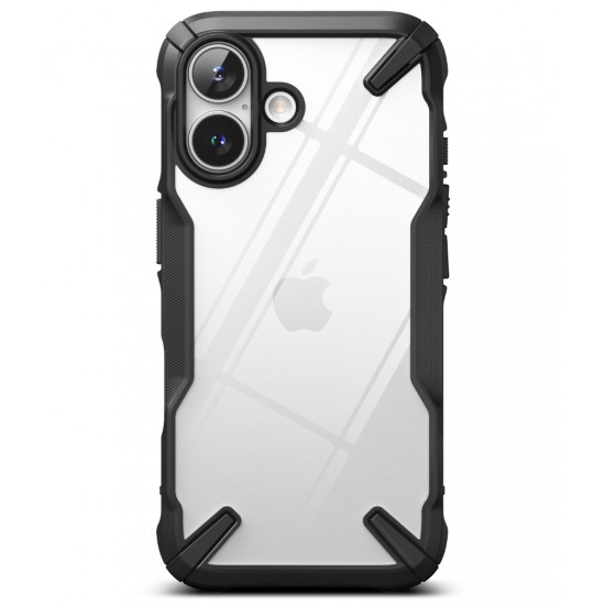 Θήκη Σιλικόνης Ringke Fusion X durable PC Case with TPU Bumper for iPhone 16 Plus black (FX903R55) Θήκη Σιλικόνης Ringke Fusion X durable PC Case with TPU Bumper for iPhone 16 Plus black (FX903R55)
