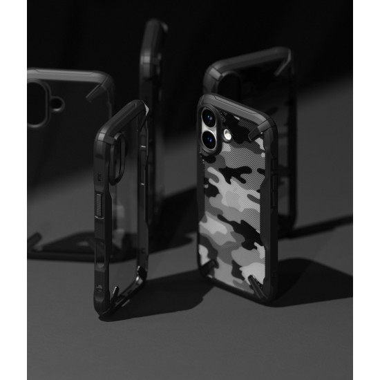 Θήκη Σιλικόνης Ringke Fusion X durable PC Case with TPU Bumper for iPhone 16 Plus black (FX903R55) Θήκη Σιλικόνης Ringke Fusion X durable PC Case with TPU Bumper for iPhone 16 Plus black (FX903R55)