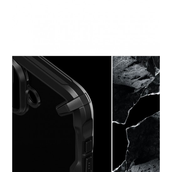 Θήκη Σιλικόνης Ringke Fusion X durable PC Case with TPU Bumper for iPhone 16 Plus black (FX903R55) Θήκη Σιλικόνης Ringke Fusion X durable PC Case with TPU Bumper for iPhone 16 Plus black (FX903R55)