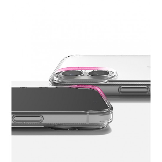 Θήκη Σιλικόνης Ringke Fusion polycarbonate case with TPU frame for iPhone 16 Plus Clear (F898E52) Θήκη Σιλικόνης Ringke Fusion polycarbonate case with TPU frame for iPhone 16 Plus Clear (F898E52)