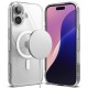 Θήκη Σιλικόνης Ringke Fusion Magnetic polycarbonate case with TPU frame for iPhone 16 Plus Clear (FMG892E52)