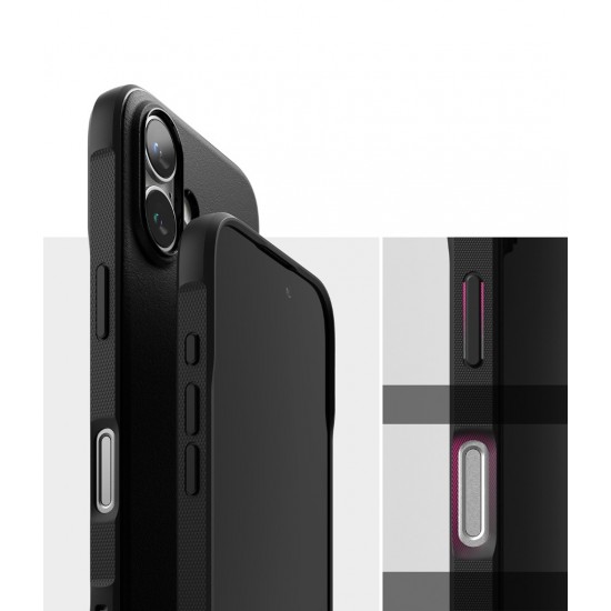 Θήκη Σιλικόνης Ringke Onyx Durable TPU Case Cover for iPhone 16 black (N906E55) Θήκη Σιλικόνης Ringke Onyx Durable TPU Case Cover for iPhone 16 black (N906E55)