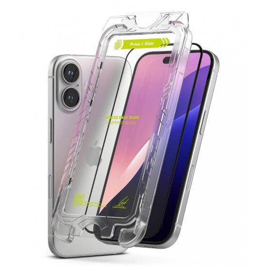 Γυαλί Προστασίας Ringke Easy Slide Tempered Glass Screen Protector for iPhone 16 / 15 (2 Τεμάχια) (G4as922) Γυαλί Προστασίας Ringke Easy Slide Tempered Glass Screen Protector for iPhone 16 / 15 (2 Τεμάχια) (G4as922)