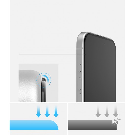 Γυαλί Προστασίας Ringke Easy Slide Tempered Glass Screen Protector for iPhone 16 / 15 (2 Τεμάχια) (G4as922) Γυαλί Προστασίας Ringke Easy Slide Tempered Glass Screen Protector for iPhone 16 / 15 (2 Τεμάχια) (G4as922)