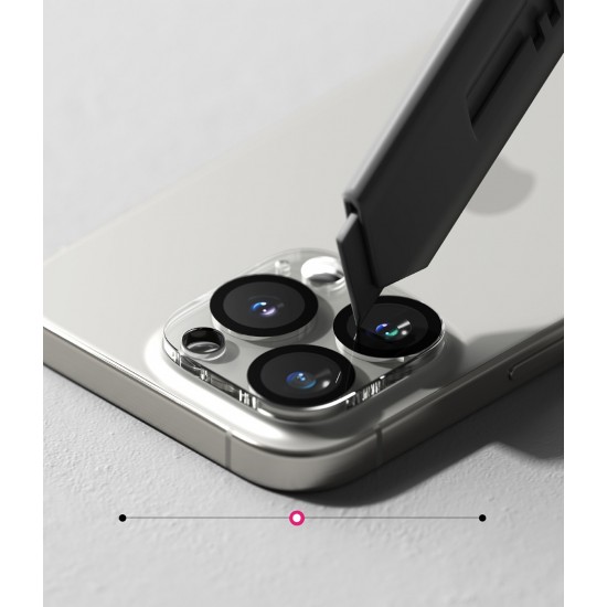 Γυαλί Προστασίας Κάμερας Ringke Camera Tempered Glass for iPhone 16 Pro / 16 Pro max (2 τεμάχια) (C1G933)